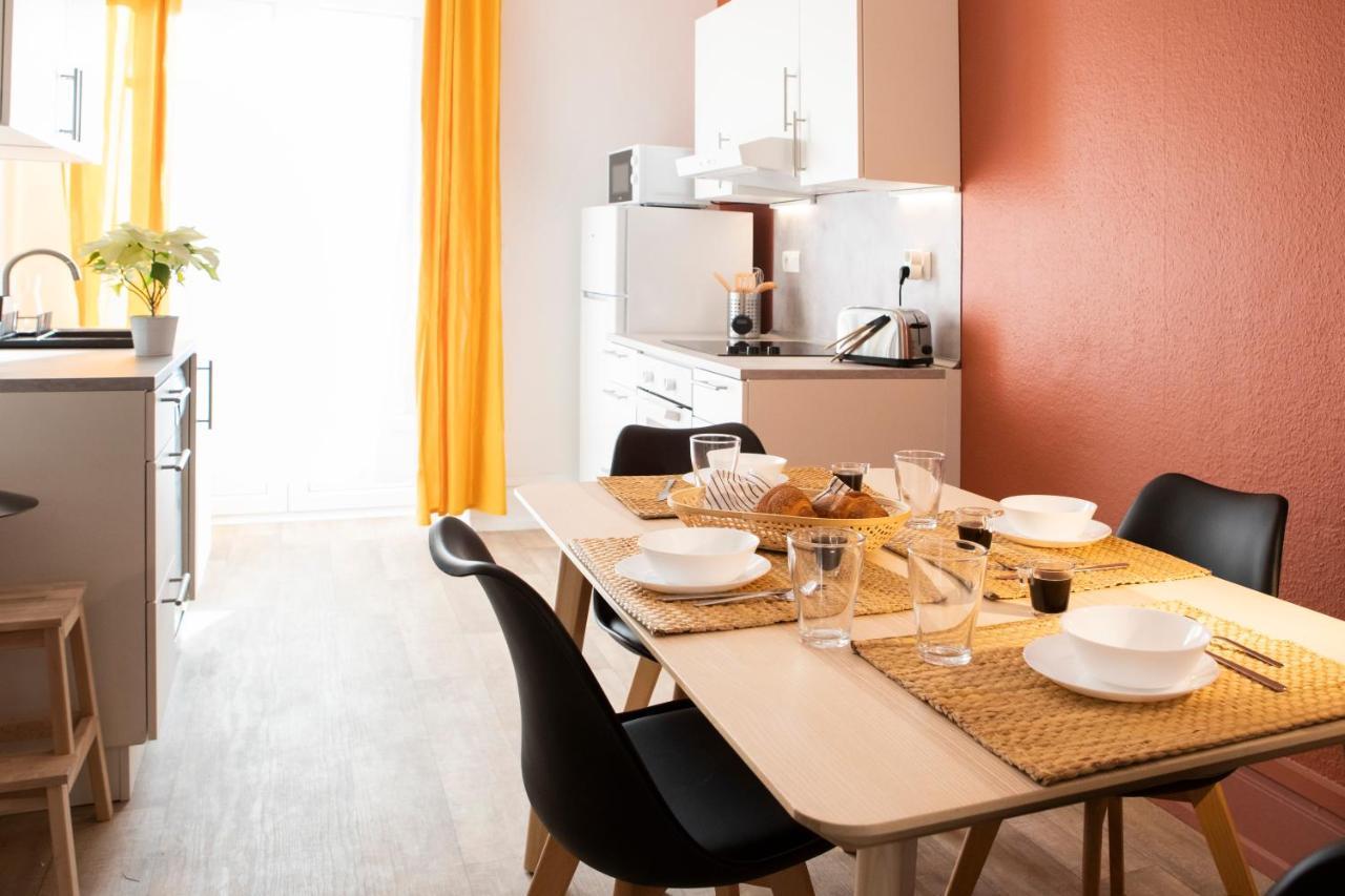 Green Appart Le Chene Rouge Avec Jardin Prive Apartman Mulhouse Kültér fotó
