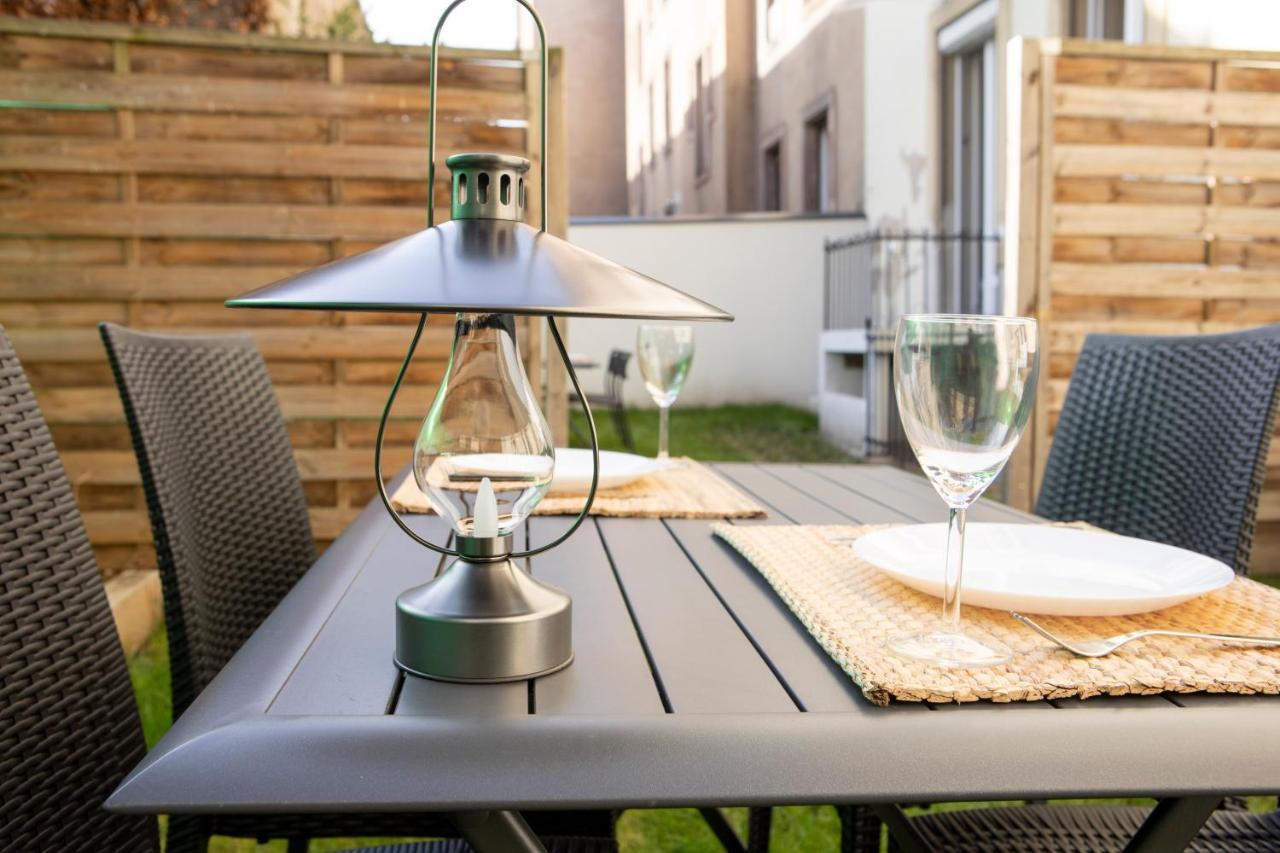 Green Appart Le Chene Rouge Avec Jardin Prive Apartman Mulhouse Kültér fotó